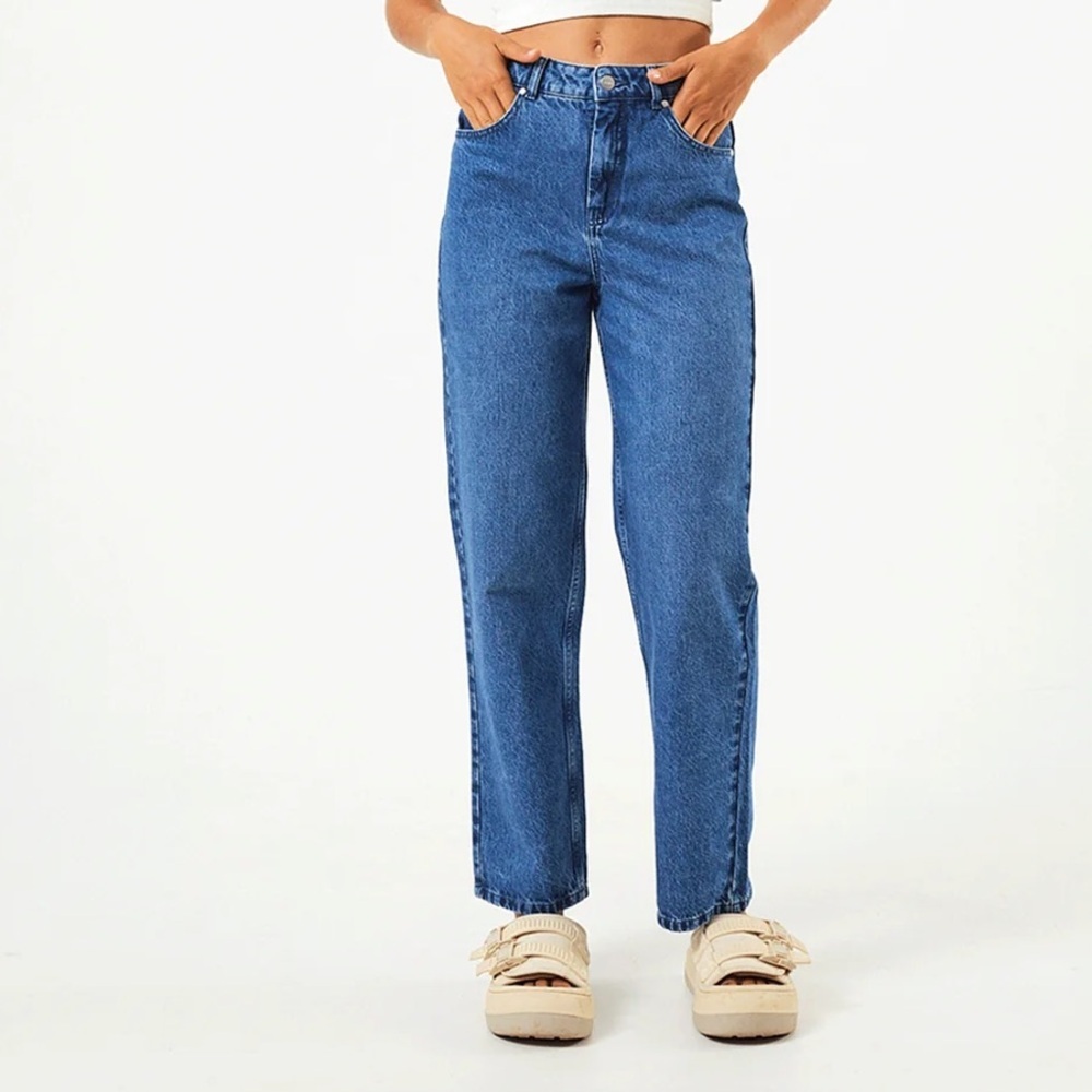 Afends Shelby T.H.C. Essentials Wide Leg High Rise Women's Jeans Size 28